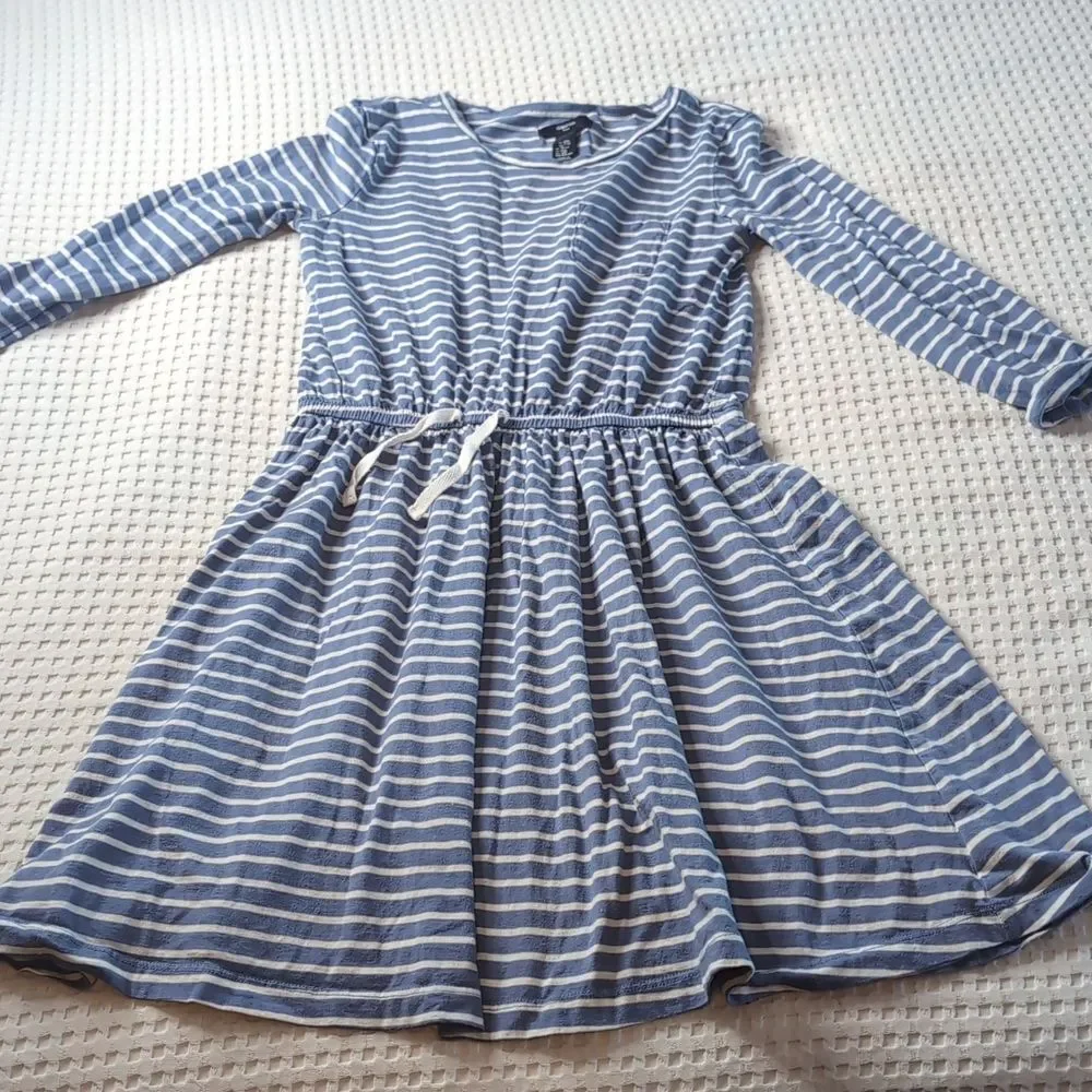GAP kids dress striped nautical cotton size XXL